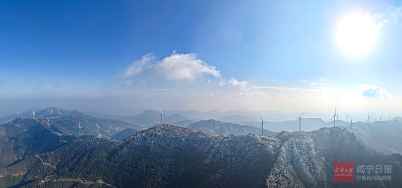 图文：大幕山雾凇上线