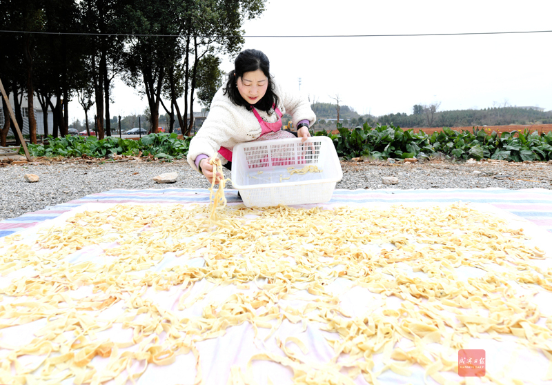 图文：豆丝飘香迎新年