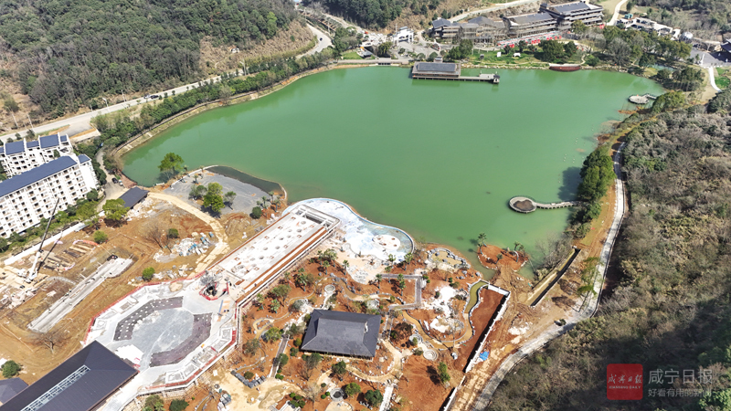 图文：太乙温泉康养度假区建设有序推进